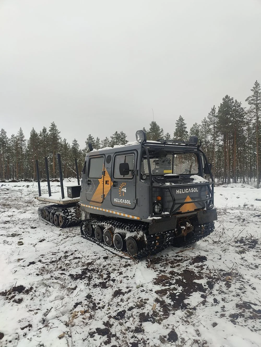 Helicasol Bandwagen all-terrain tracked vehicle