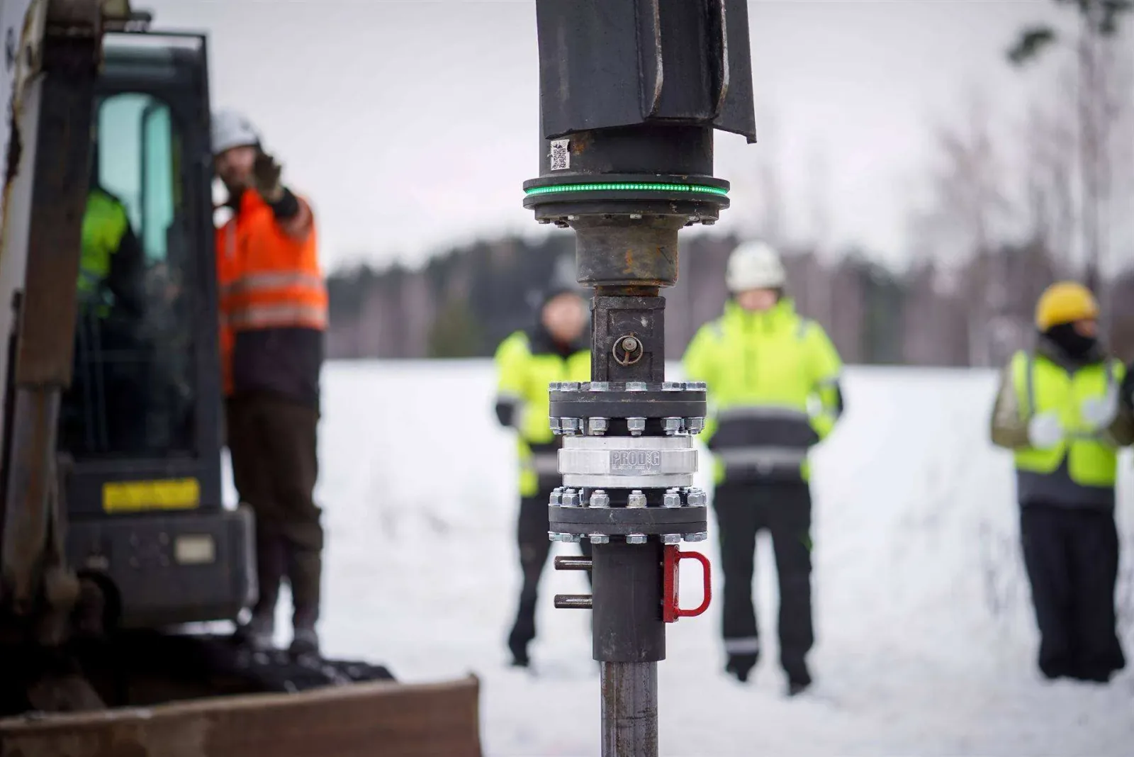 Digga drive head and HyperTorq+ installation equipment